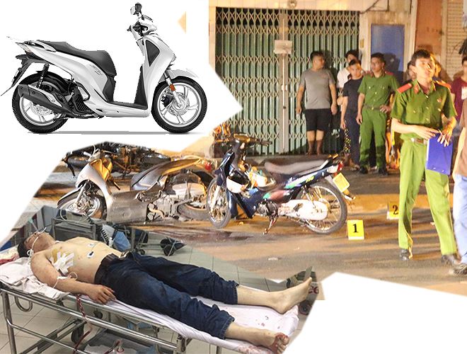 Chấn động khi băng trộm xe SH đâm 5 hiệp sĩ TP.HCM thương vong